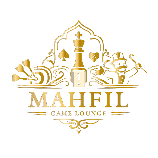 Mahfil Game Lounge Logo